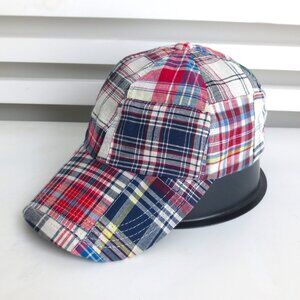 NWOT BEAMS HEARTE PATCHWORK BASEBALL CAP ADJUSTABLE